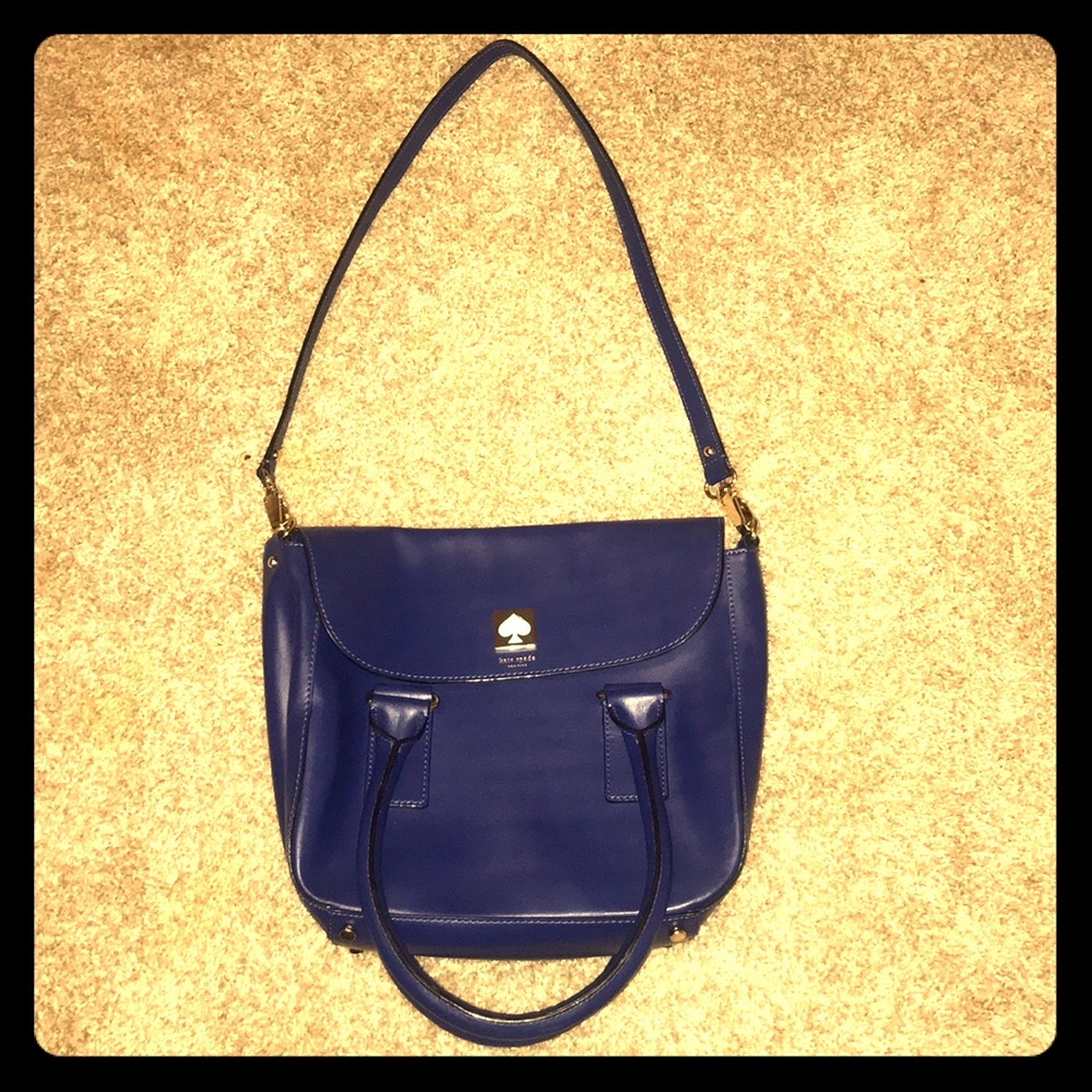 Kate Spade Blue shoulder strap purse